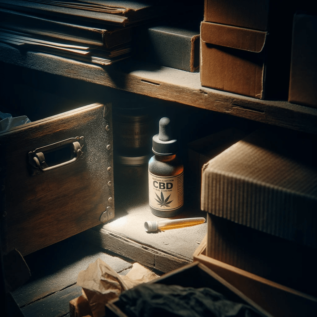 wrong way to store cbd oil